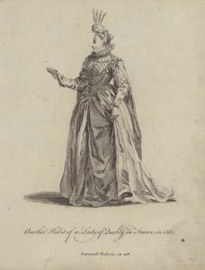 1581年のフランスの女性のもう1つの習慣 作： English School